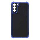 For Samsung Galaxy S21+ 5G Eagle Eye Armor Dual-color Shockproof TPU + PC Protective Case(Blue) - 1