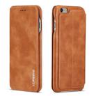 For iPhone 6 Hon Ancient Series Leather Case with Card Slots & Holder & Wallet(Brown) - 1