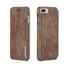 For iPhone 6 Plus Hon Ancient Series Leather Case with Card Slots & Holder & Wallet(Coffee) - 1