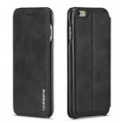 For iPhone 8 / 7 Hon Ancient Series Leather Case with Card Slots & Holder & Wallet(Black) - 1