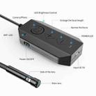 Y17 5MP 12mm Dual-lens HD Autofocus WiFi Industrial Digital Endoscope Zoomable Snake Camera, Cable Length:1m Hard Cable(Black) - 3