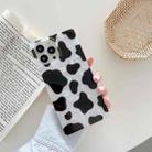 Shockproof Shell Pattern Square Protective Case For iPhone 13(Cows) - 1