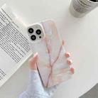 Marble Pattern Soft TPU Protective Case For iPhone 13 Pro Max(Cream) - 1