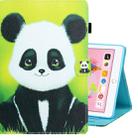 For iPad 10.2 / Air 10.5 (2019) Colored Drawing Horizontal Flip PU Leather Case with Holder & Card Slot & Sleep / Wake-up Function(Panda) - 1
