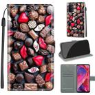 Voltage Coloured Drawing Magnetic Clasp Horizontal Flip PU Leather Case with Holder & Card Slots For OPPO A93 5G / A93s 5G / A54 5G / A74 5G(C06 Red Lip Chocolate) - 1