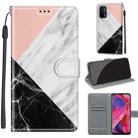 Voltage Coloured Drawing Magnetic Clasp Horizontal Flip PU Leather Case with Holder & Card Slots For OPPO A93 5G / A93s 5G / A54 5G / A74 5G(C07 Pink White Black) - 1