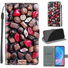 Voltage Coloured Drawing Magnetic Clasp Horizontal Flip PU Leather Case with Holder & Card Slots For OPPO A72 5G / A73 5G / A53 5G(C06 Red Lip Chocolate) - 1