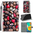 Voltage Coloured Drawing Magnetic Clasp Horizontal Flip PU Leather Case with Holder & Card Slots For Samsung Galaxy M32 4G / F22(C06 Red Lip Chocolate) - 1