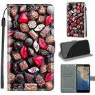 Voltage Coloured Drawing Magnetic Clasp Horizontal Flip PU Leather Case with Holder & Card Slots For ZTE Blade A31(C06 Red Lip Chocolate) - 1