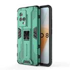 For vivo iQOO 8 Supersonic PC + TPU Shock-proof Protective Case with Holder(Green) - 1