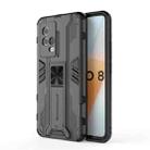 For vivo iQOO 8 Supersonic PC + TPU Shock-proof Protective Case with Holder(Black) - 1
