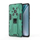 For Honor Magic3 Leather Version Supersonic PC + TPU Shock-proof Protective Case with Holder(Green) - 1