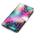 For Huawei P50 Coloured Drawing Cross Texture Horizontal Flip PU Leather Case with Holder & Card Slots & Wallet & Lanyard(Translucent Glass) - 3