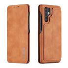 For Huawei P30 Pro Hon Ancient Series Leather Case with Card Slots & Holder & Wallet(Brown) - 1