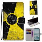 For Nokia G20 / G10 / 6.3 Coloured Drawing Cross Texture Horizontal Flip PU Leather Case with Holder & Card Slots & Wallet & Lanyard(Yellow Black Logo) - 1