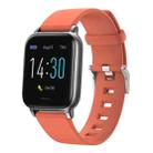 S50 1.3 inch TFT Screen IP68 Waterproof Smart Wristband, Support Sleep Monitor / Heart Rate Monitor / Body Temperature Monitor / Women Menstrual Cycle Reminder(Orange) - 1