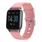 S50 1.3 inch TFT Screen IP68 Waterproof Smart Wristband, Support Sleep Monitor / Heart Rate Monitor / Body Temperature Monitor / Women Menstrual Cycle Reminder(Pink) - 1