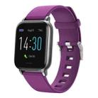 S50 1.3 inch TFT Screen IP68 Waterproof Smart Wristband, Support Sleep Monitor / Heart Rate Monitor / Body Temperature Monitor / Women Menstrual Cycle Reminder(Purple) - 1