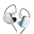 KZ AS16 16-unit Balance Armature Monitor HiFi In-Ear Wired Earphone No Mic(Blue) - 1