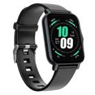 S80 1.7 inch TFT Screen IP68 Waterproof Smart Watch, Support Sleep Monitor / Heart Rate Monitor / Body Temperature Monitor / Women Menstrual Cycle Reminder(Black) - 1