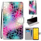 For ZTE Blade A71 Coloured Drawing Cross Texture Horizontal Flip PU Leather Case with Holder & Card Slots & Wallet & Lanyard(Translucent Glass) - 1