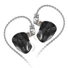 KZ ASF 10-unit Balance Armature Monitor HiFi In-Ear Wired Earphone No Mic(Black) - 1