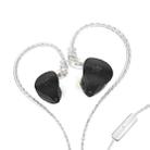 KZ AST 24-unit Balance Armature Monitor HiFi In-Ear Wired Earphone With Mic(Black) - 1