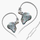 KZ ASX 20-unit Balance Armature Monitor HiFi In-Ear Wired Earphone With Mic(Silver) - 1