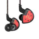 KZ ES4 Hybrid Technology HiFi In-Ear Wired Earphone No Mic(Black) - 1