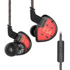 KZ ES4 Hybrid Technology HiFi In-Ear Wired Earphone With Mic(Black) - 1