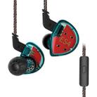 KZ ES4 Hybrid Technology HiFi In-Ear Wired Earphone With Mic(Cyan) - 1