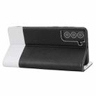 For Samsung Galaxy S21+ 5G Cross Texture Magnetic Horizontal Flip Leather Case with Card Slots & Holder & Wallet(Black) - 6