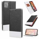 For iPhone 11 Pro Cross Texture Magnetic Horizontal Flip Leather Case with Card Slots & Holder & Wallet (Black) - 1