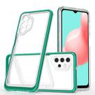 For Samsung Galaxy A32 5G Bright Series Clear Acrylic + PC+TPU Shockproof Case(Dark Green) - 1