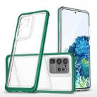 For Samsung Galaxy S20 Bright Series Clear Acrylic + PC+TPU Shockproof Case(Dark Green) - 1