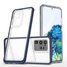 For Samsung Galaxy S20+ Bright Series Clear Acrylic + PC+TPU Shockproof Case(Navy Blue) - 1