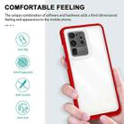 For Samsung Galaxy S20 Ultra Bright Series Clear Acrylic + PC+TPU Shockproof Case(Red) - 2
