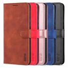 For Honor V40 AZNS Skin Feel Calf Texture Horizontal Flip Leather Case with Card Slots & Holder & Wallet(Red) - 5