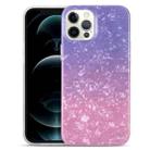 For iPhone 12 / 12 Pro Gradient Color Shell Texture IMD TPU Shockproof Case(Gradient Purple Pink) - 1