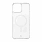 MOMAX Magnetic PC + TPU Protective Case For iPhone 13(Transparent White) - 1