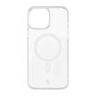 MOMAX Magnetic PC + TPU Protective Case For iPhone 13 Pro(Transparent White) - 1