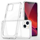 For iPhone 13 mini Acrylic + TPU Accurate Hole Transparent Shockproof Case - 1