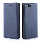 For iPhone SE 2022 / SE 2020 / 8 / 7 Diaobaolee Gemini Magnetic Buckle Horizontal Flip Leather Case with Holder & Card Slots(Blue) - 1