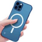 Frosted Soft Four-corner Shockproof Magsafe Case For iPhone 13(Blue) - 5