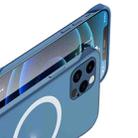 Frosted Soft Four-corner Shockproof Magsafe Case For iPhone 13(Blue) - 8