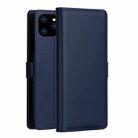 DZGOGO MILO Series TPU + PU Horizontal Flip Leather Case with Holder & Card Slot & Wallet For iPhone 13 mini(Blue) - 1