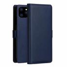 DZGOGO MILO Series TPU + PU Horizontal Flip Leather Case with Holder & Card Slot & Wallet For iPhone 13(Blue) - 1