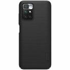 For Xiaomi Redmi 10 Prime / 10 NILLKIN Frosted Concave-convex Texture PC Protective Case(Black) - 1