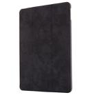 For iPad 10.2 2021 / 2020 / 2019 GEBEI Cloth Texture Horizontal Flip Protective Case with Holder(Black) - 1