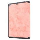 For iPad 10.2 2021 / 2020 / 2019 GEBEI Cloth Texture Horizontal Flip Protective Case with Holder(Pink) - 3